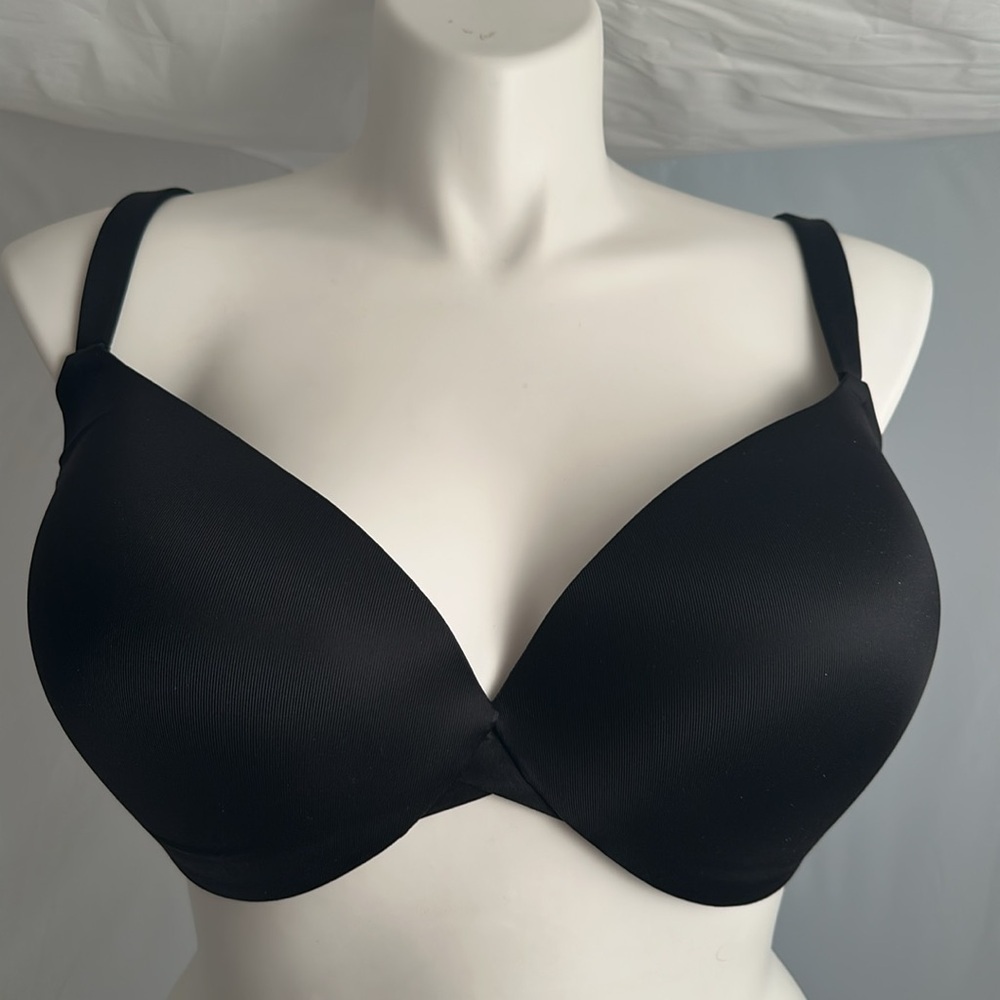 Cacique lightly lined convertible Balconette black underwire bra M11071088